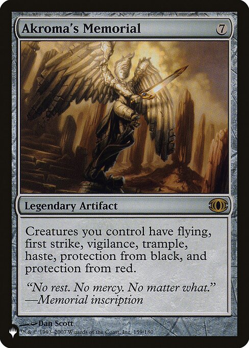 Memorial de Akroma — The List FUT-159