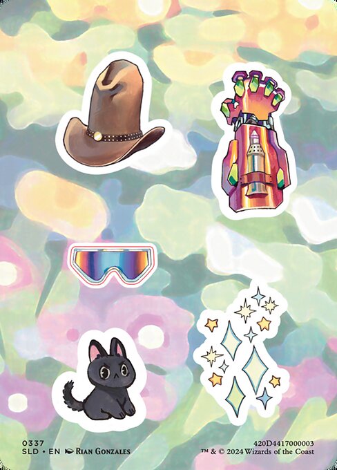 Sticker sheet — Pick 'em & Stick 'em 337