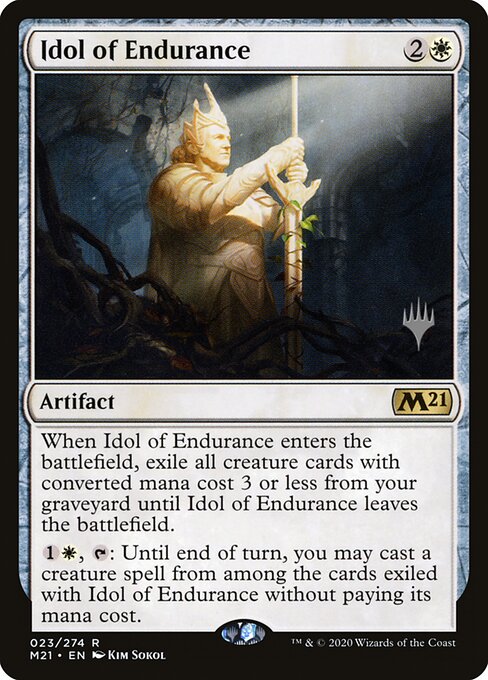 Ídolo de Resistência — Core Set 2021 Promos 23p
