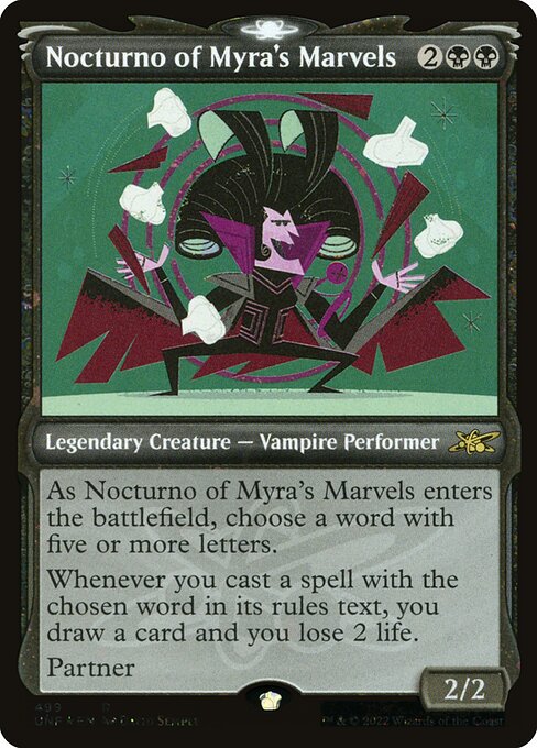 Nocturno of Myra's Marvels — Unfinity 499
