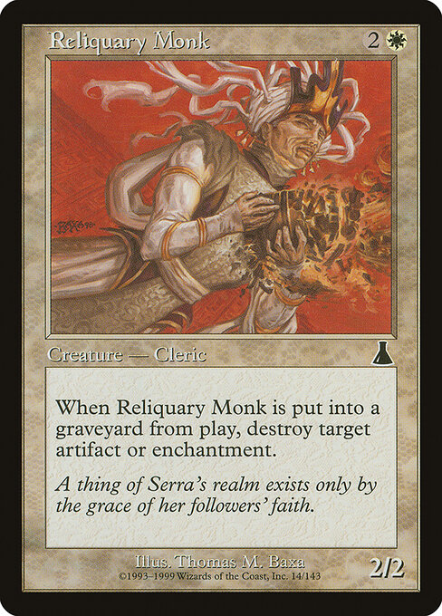 Monge do Relicário — Urza's Destiny 14