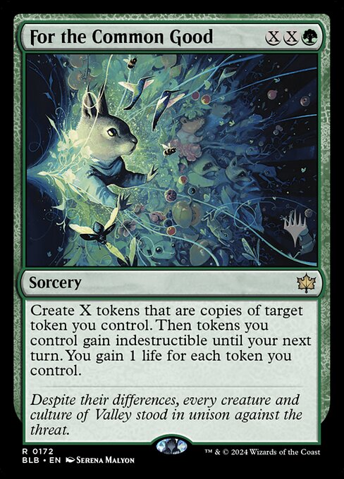For the Common Good — Bloomburrow Promos 172p