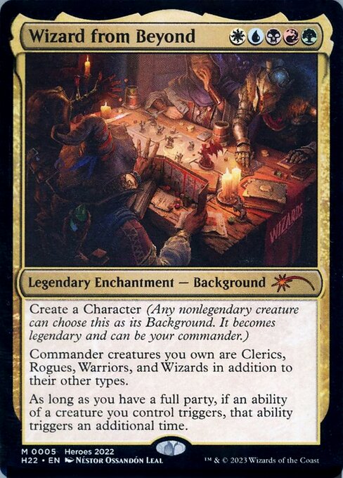 Wizard from Beyond — 2022 Heroes of the Realm 5