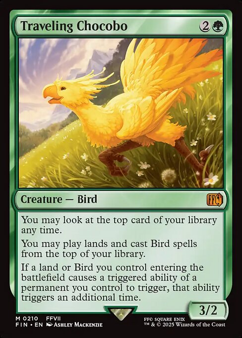 Traveling Chocobo — Final Fantasy 210