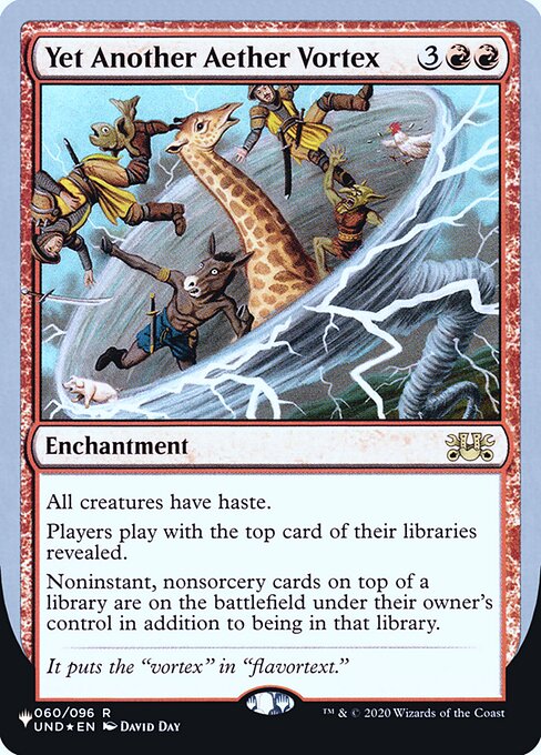 Yet Another Aether Vortex — The List (Unfinity Foil Edition) 32