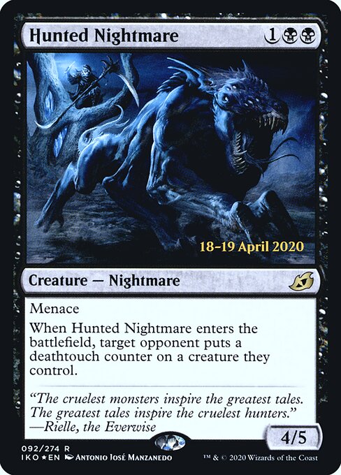 Pesadelo Caçado — Ikoria: Lair of Behemoths Promos 92s