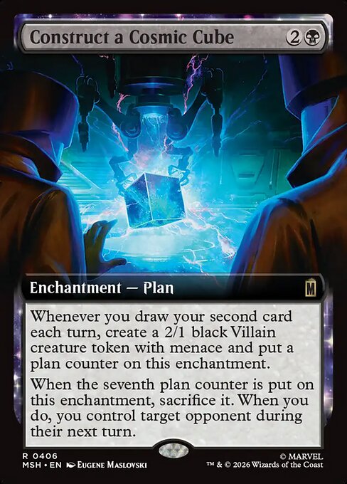 Construct a Cosmic Cube — Marvel Super Heroes 406