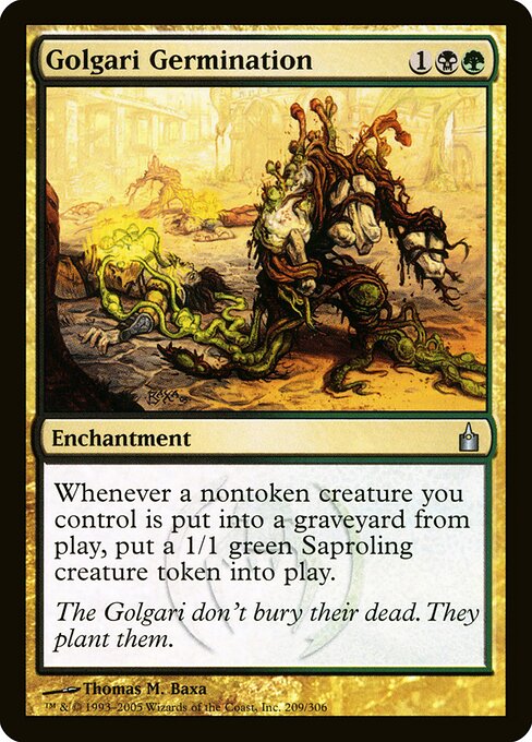 Germinação Golgari — Ravnica: City of Guilds 209