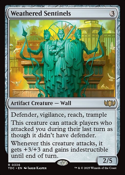 Sentinelas Calejadas — Tarkir: Dragonstorm Commander 336