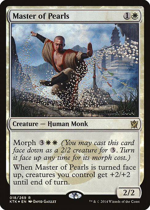 Mestre das Pérolas — Khans of Tarkir Promos 18s