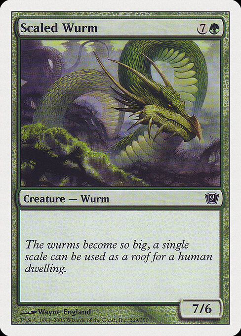Serpente Terrestre Escamada — Ninth Edition 269