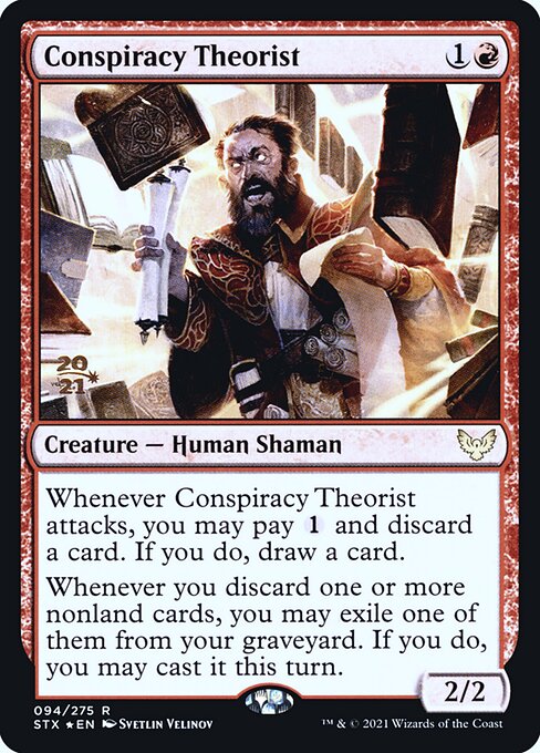 Teórico da Conspiração — Strixhaven: School of Mages Promos 94s