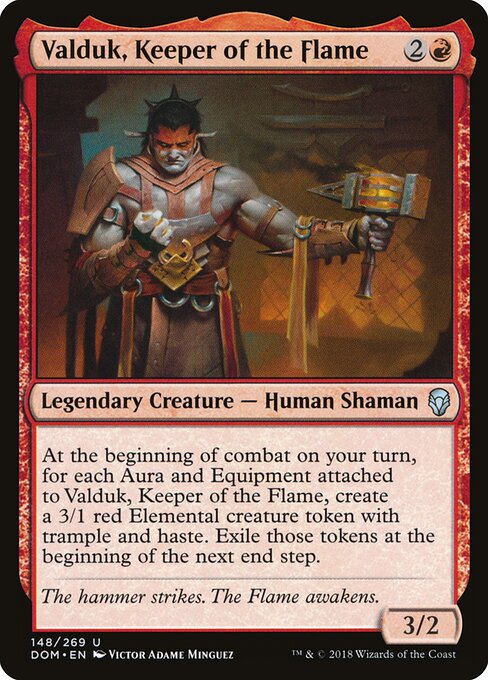 Valduk, Guardião da Chama — Dominaria 148