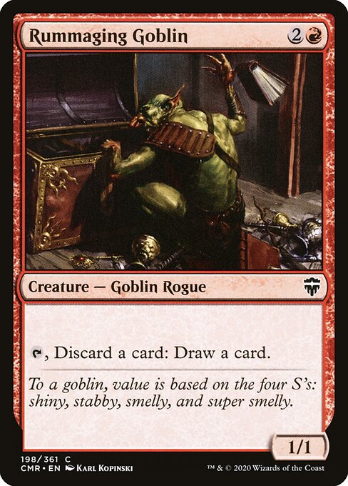 Goblin Escarafunchador — Commander Legends 198