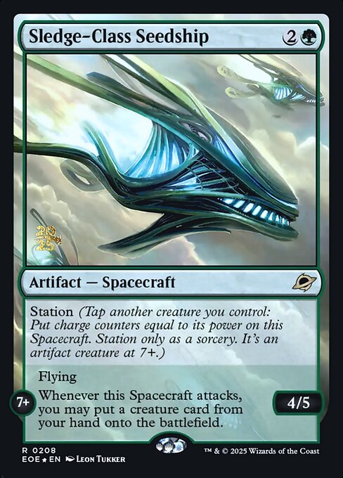 Sledge-Class Seedship — Edge of Eternities Promos 208s