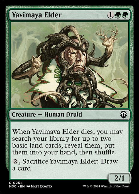 Ancião de Yavimaya — Modern Horizons 3 Commander 254