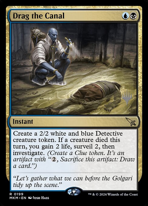 Dragar o Canal — Murders at Karlov Manor Promos 199p