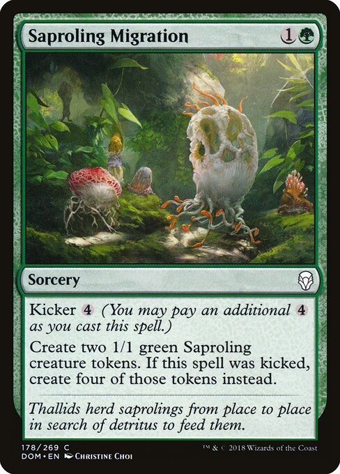 Migração das Saprófitas — Dominaria 178