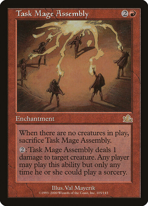 Assembléia de Magos Especialistas — Prophecy 105