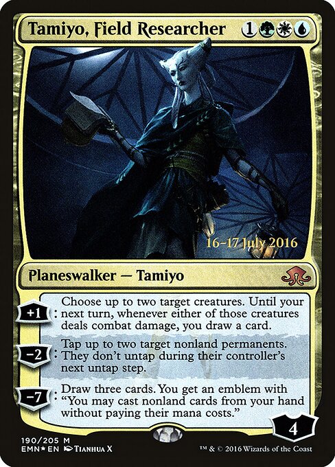 Tamiyo, Pesquisadora de Campo — Eldritch Moon Promos 190s