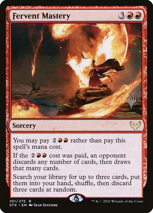 Maestria Fervente — Strixhaven: School of Mages Promos 101p
