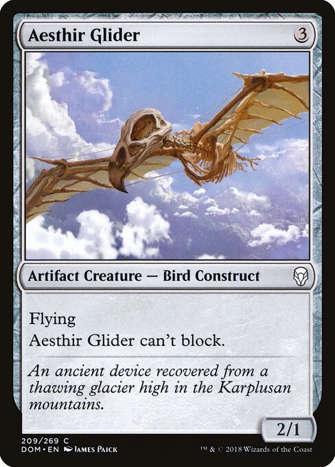 Planador de Aesthir — Dominaria 209