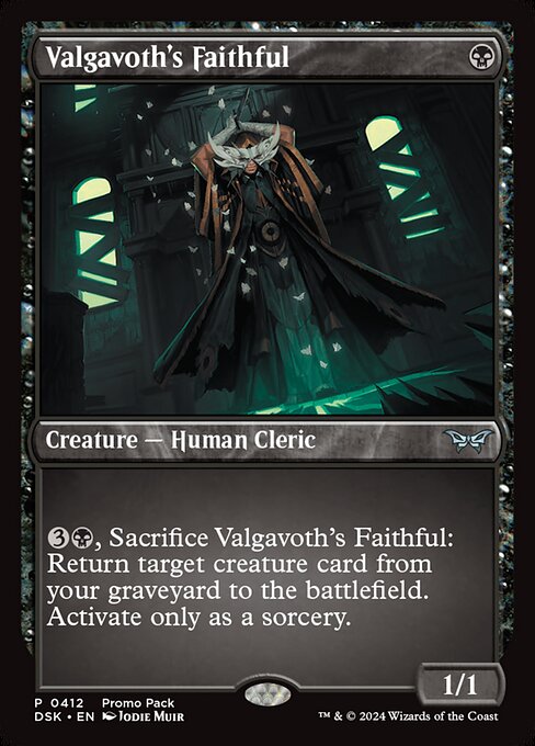 Valgavoth's Faithful — Duskmourn: House of Horror 412