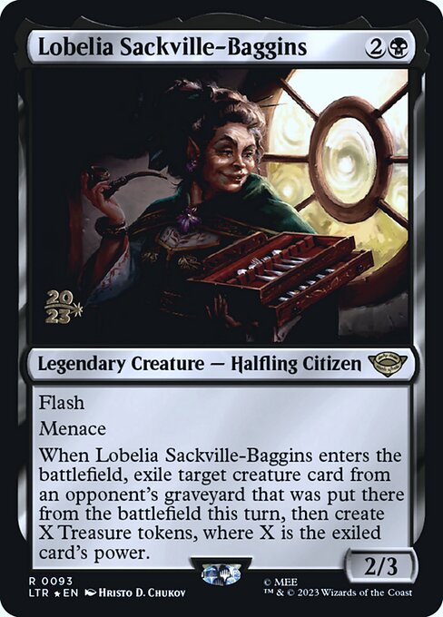 Lobelia Sacola-Bolseiro — Tales of Middle-earth Promos 93s