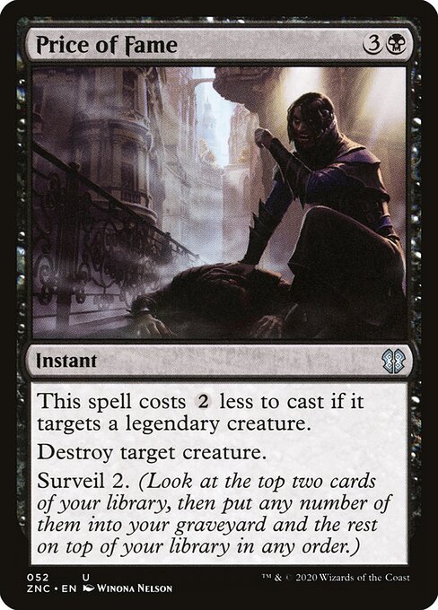 Preço da Fama — Zendikar Rising Commander 52