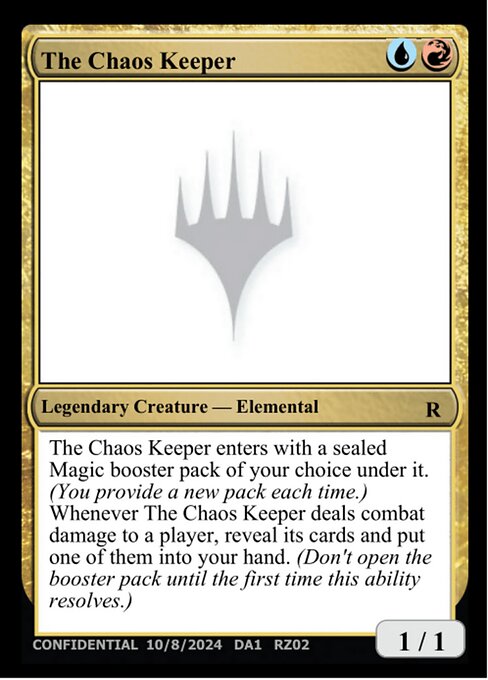 The Chaos Keeper — Unknown Event RZ02c
