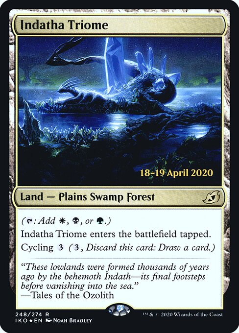 Trioma de Indatha — Ikoria: Lair of Behemoths Promos 248s