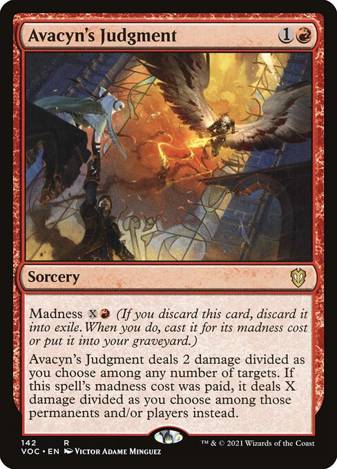Julgamento de Avacyn — Crimson Vow Commander 142