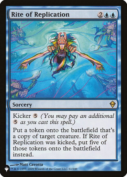 Rito de Replicação — The List ZEN-61