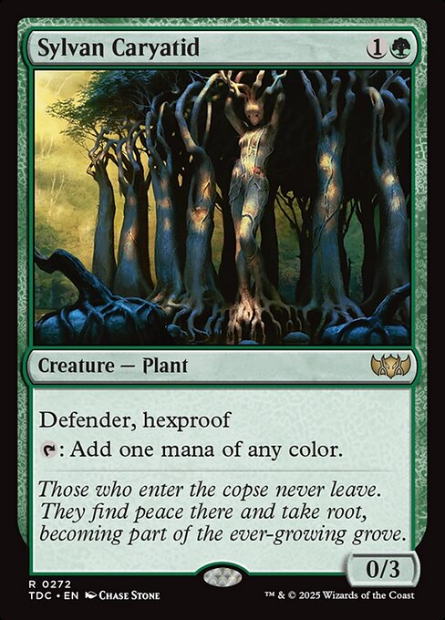 Cariátide Silvestre — Tarkir: Dragonstorm Commander 272