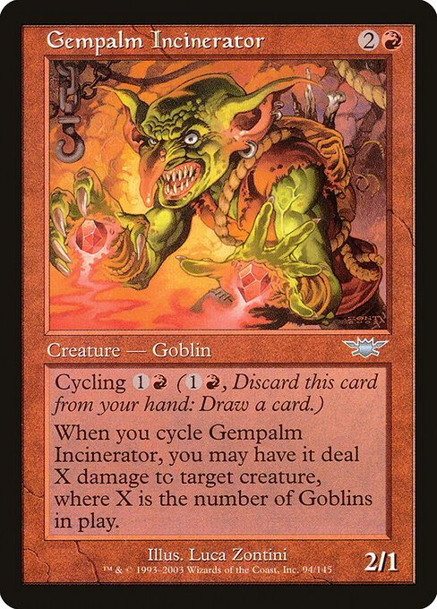 Incinerador da Palma Cravejada — Legions 94
