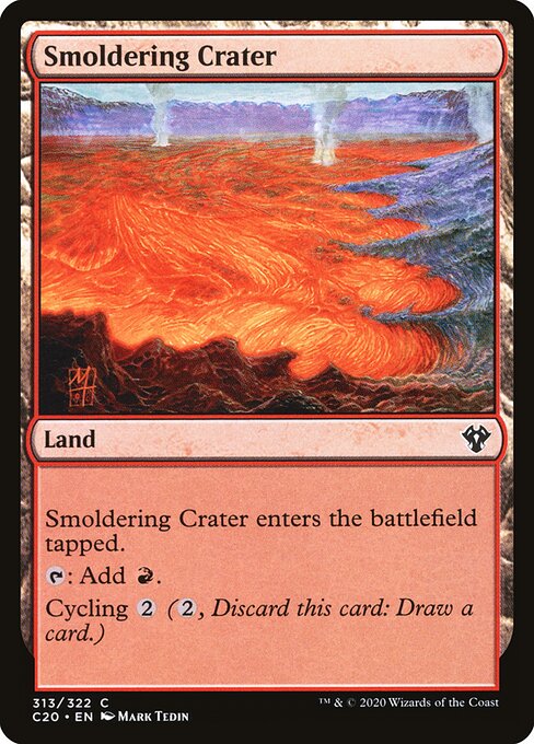 Cratera Fumegante — Commander 2020 313