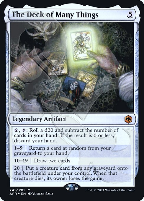 O Baralho das Surpresas — Adventures in the Forgotten Realms Promos 241a