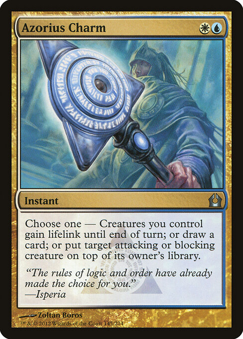 Amuleto Azorius — Return to Ravnica 145