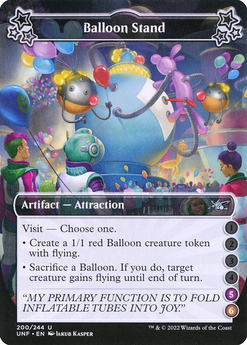 Balloon Stand — Unfinity 200d