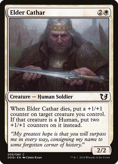 Cátaro Ancião — Duel Decks: Blessed vs. Cursed 9