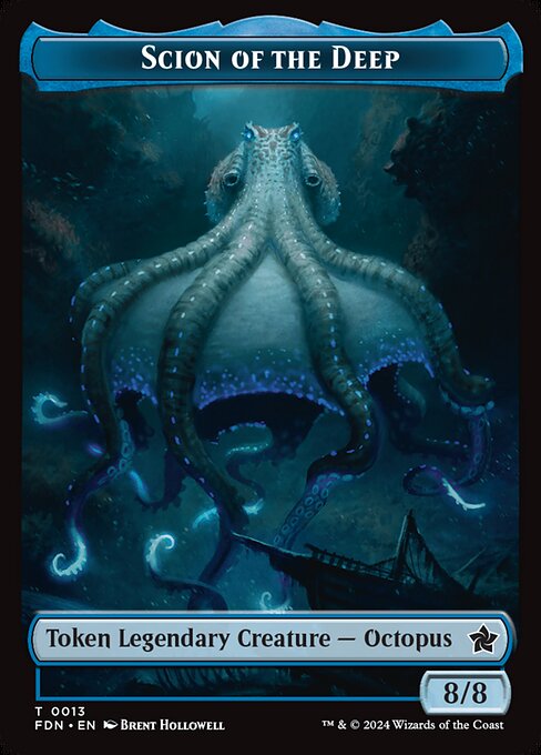 Scion of the Deep — Foundations Tokens 13