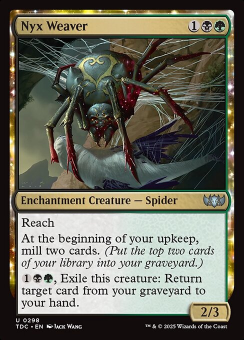 Tecedora de Nyx — Tarkir: Dragonstorm Commander 298