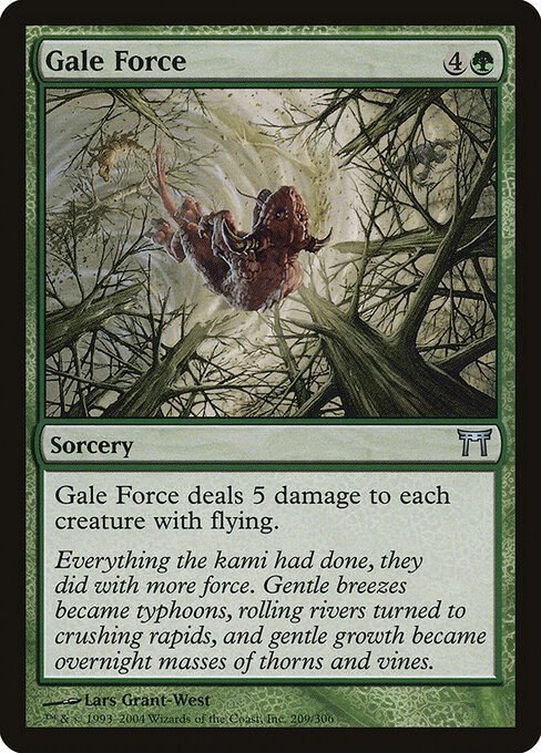 Força do Vendaval — Champions of Kamigawa 209