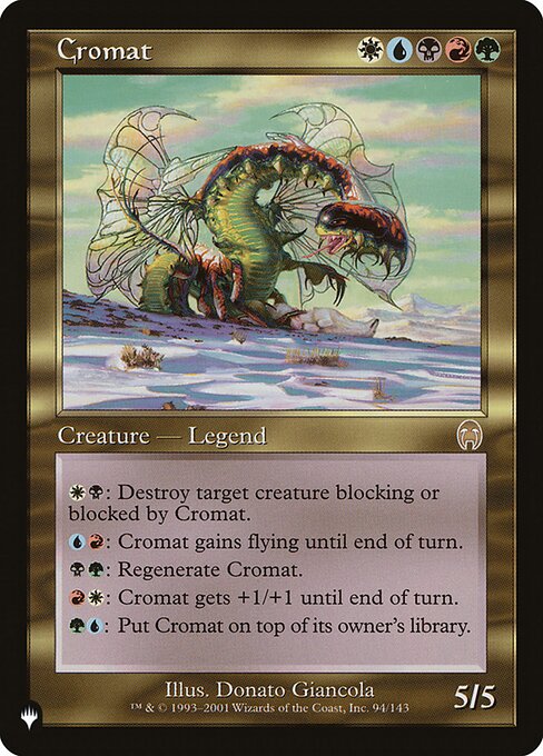 Cromat — The List APC-94
