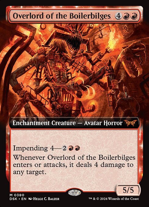 Overlord of the Boilerbilges — Duskmourn: House of Horror 380