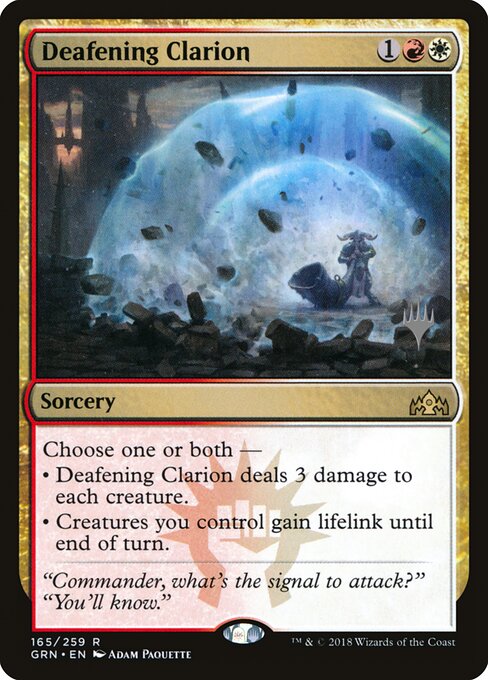 Clarim Ensurdecedor — Guilds of Ravnica Promos 165p