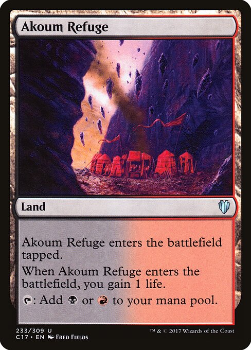 Refúgio de Akoum — Commander 2017 233