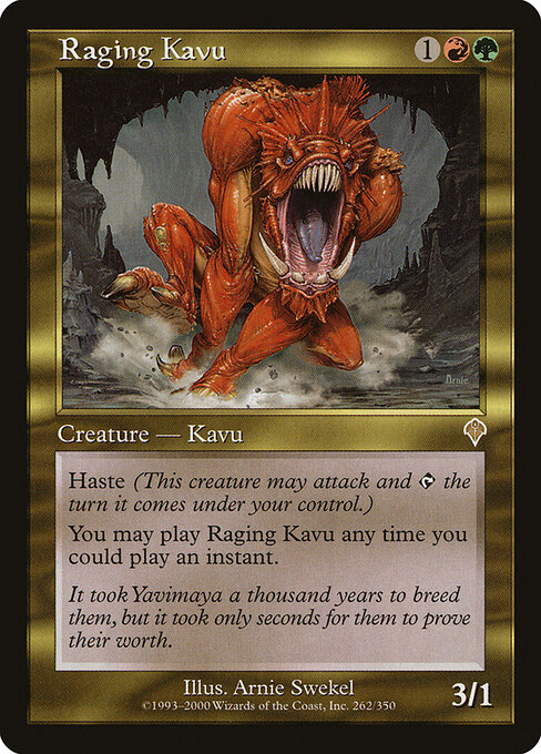 Kavu Enfurecido — Invasion 262