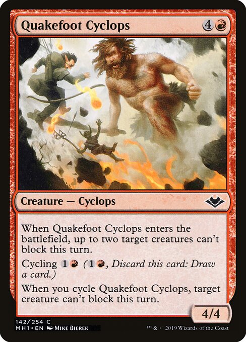 Ciclope Sismópode — Modern Horizons 142