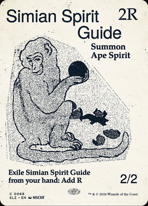 Espírito-guia Símio — The Zeta Set 68